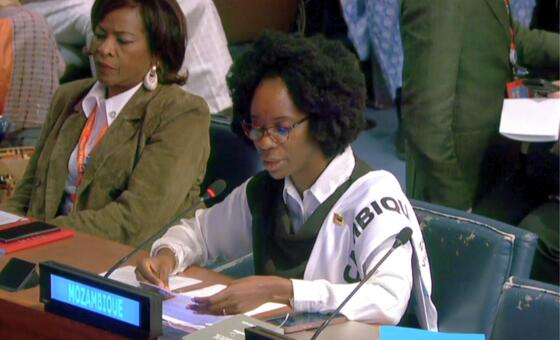 Moçambique propõe rede global de justiça social para fim da violência contra mulher